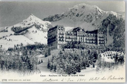 1824 Caux 1905 Winter Hotel