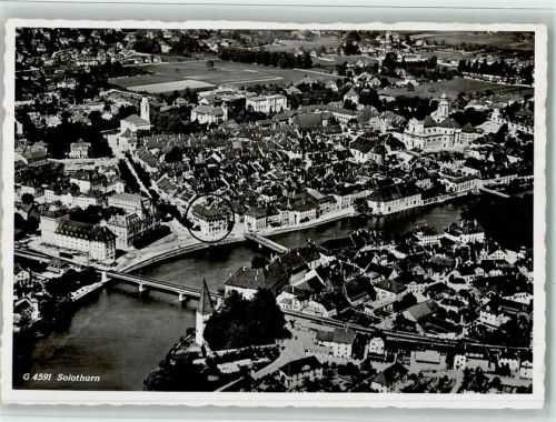 4500 Solothurn Soleure - Flugaufnahme