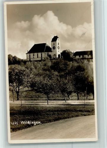 8217 Wilchingen Foto AK Kirche, AK