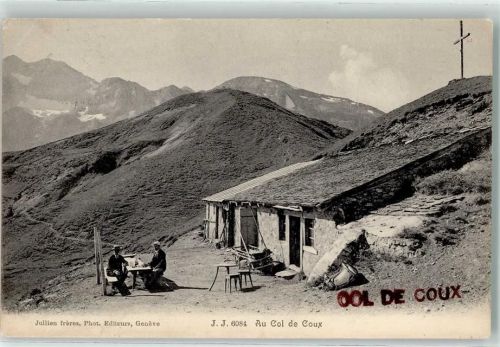 Cantine Sur Coux 1903 - Männer beim Picknick