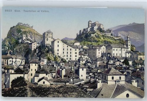 1950 Sion Montorge - Turbillon et Valere