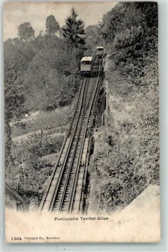 1820 Territet 1905 - Bergbahn Territet-Glion