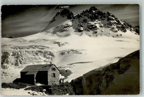 Mutthornhütte Winter Hüttenstempel