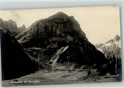Bollenwees - Roslenfirst Hüttenstempel Innauen Senn