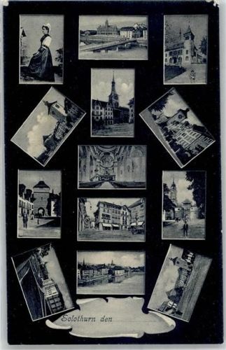 4500 Solothurn Soleure 1909 - Tracht Kirche