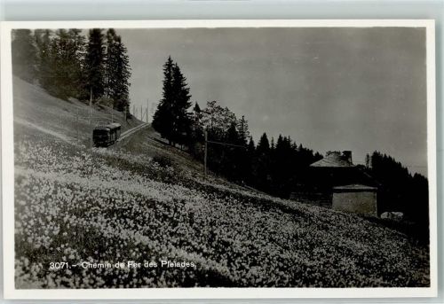 Les Pléiades - chemin de fer