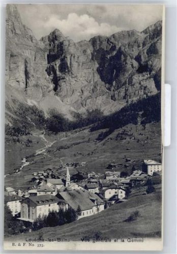 3954 Leukerbad Loèche-les-Bains - Gesamtansicht AKU2
