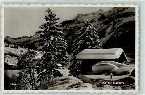 1865 Les Diablerets Ormont-Dessus - Winter