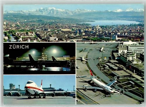 8302 Kloten - Swissair Jumbo Jet Sonderstempel Tag der Aerophilatelie 1990