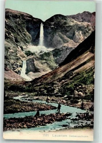 3782 Lauenen b. Gstaad - Geltenschuss Wasserfall