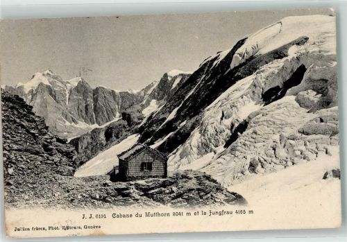 Mutthornhütte 1906 - Jungfrau