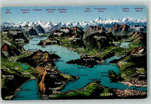 6440 Vierwaldstättersee - Greppen Meggenhorn Gersau