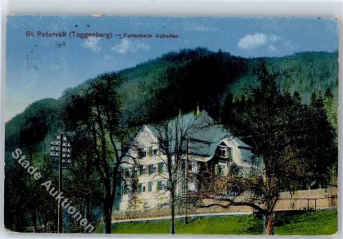 9127 St. Peterzell - Ferienheim Auboden