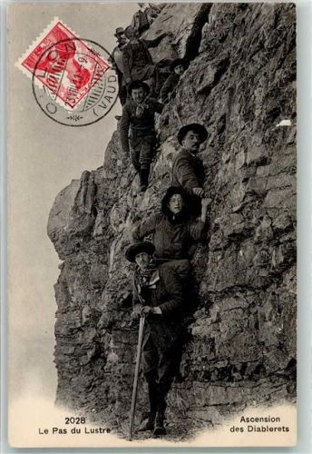 Diablerets 1911 - Ascension Pas du Lustre