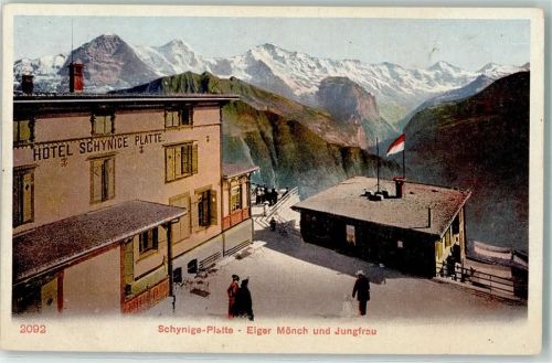 Schynige Platte - Hotel Eiger Mönch Jungfrau