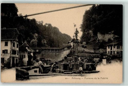 1700 Fribourg Freiburg - Fontaine de la Fidelite