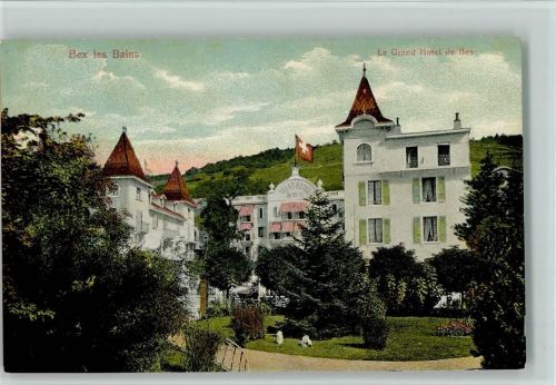 1880 Bex - Bex les Bains Le Grand Hotel de Bex
