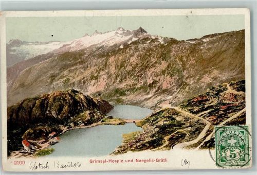 Grimsel 1904 - Hospiz Nägelis Grätli