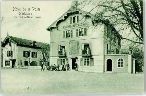 4115 Mariastein 1913 - Hotel zur Post