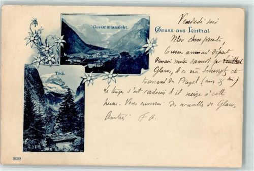 8783 Linthal 1903 - Tödi