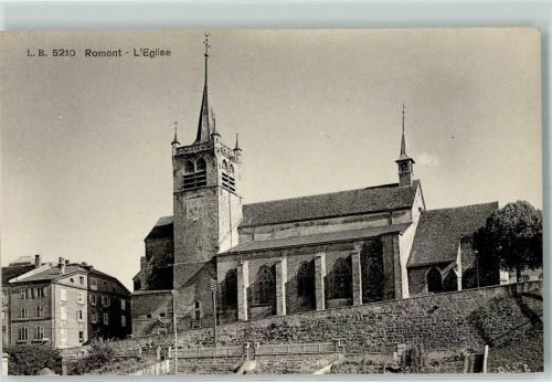 1680 Romont FR - Kirche