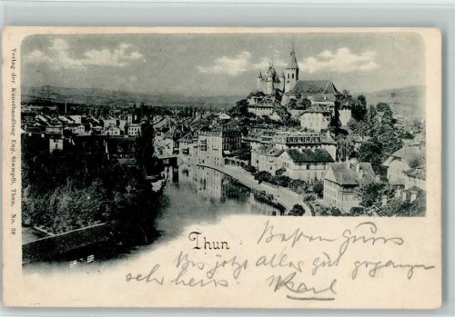 3600 Thun 1901 - Feldpost