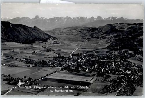 3123 Belp 1950 - Fliegeraufnahme