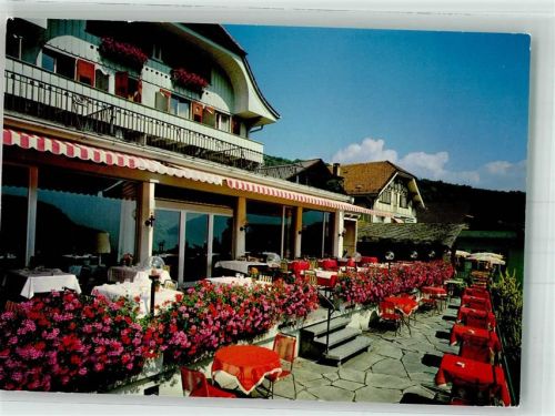 3700 Spiez Foto AK Hotel des Alpes