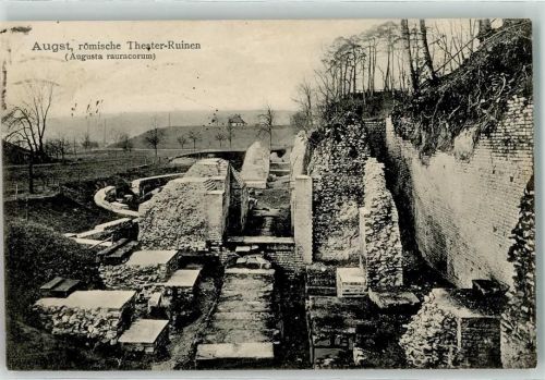 4302 Augst BL 1910 - Ruinen römisches Theater
