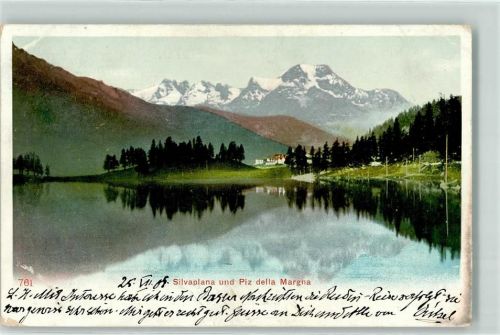 7513 Silvaplana 1908 - Piz della Margna See