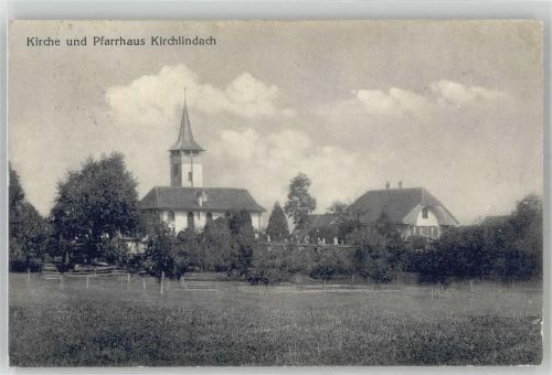 3038 Kirchlindach - Kirche, Pfarrhaus