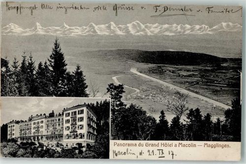 2532 Magglingen Macolin 1917 - Grand Hotel