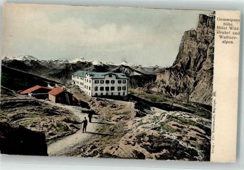 Gemmipass Wallis - Hotel Wildstrubel Hüttenstempel
