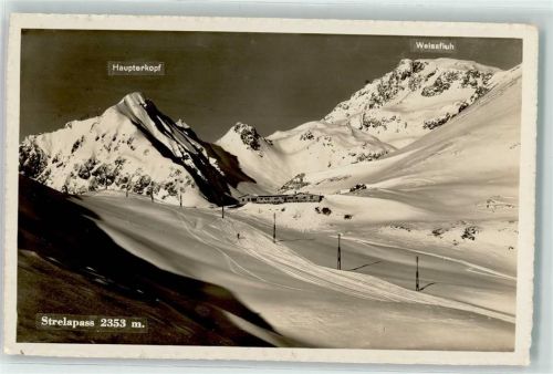 Strelapass - Weissfluh Haupterkopf Winter