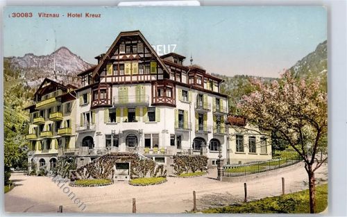 6354 Vitznau - 1911, Hotel Kreuz