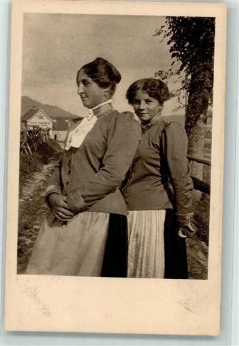 9050 Appenzell - Serie XIX. Appenzeller Volksleben Mutter mit Tochter