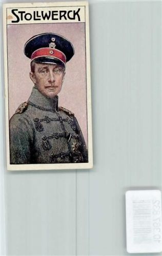 Sammelbild Gruppe 581 Nr. 1 Kronprinz Wilhelm Stollwerck Schokolade