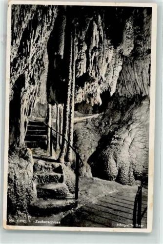 6340 Baar Foto AK Verlag u. Fotograf Max Burkhardt Höllgrotten Zauberschloss