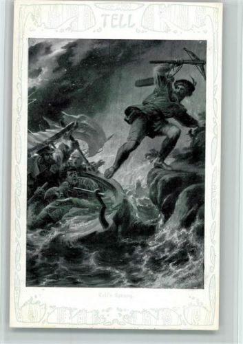 Wilhelm Tell - TSN Serie 467 Nr. 6 AK Motiv Schweiz