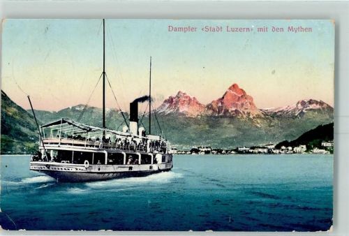 6440 Vierwaldstättersee Gebrauchsspuren DS Stadt Luzern Mythen