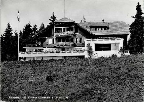 3538 Röthenbach im Emmental 1965 Foto AK Kurhaus Chuderhüsi , 01582 Verlag Globetrotter