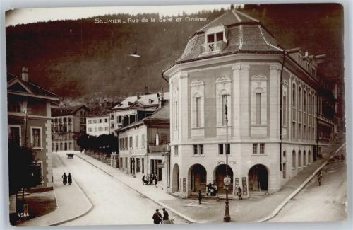 2610 St-Imier Saint-Imier - Cinema, Café, Restaurant de la Paix, Rue de la Gare