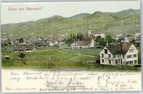 9050 Appenzell - Kirche