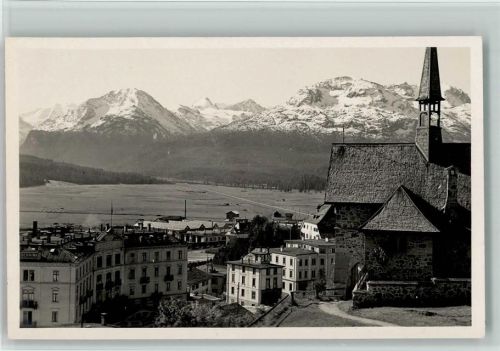 7503 Samedan Samaden - Tewilansicht Alpen