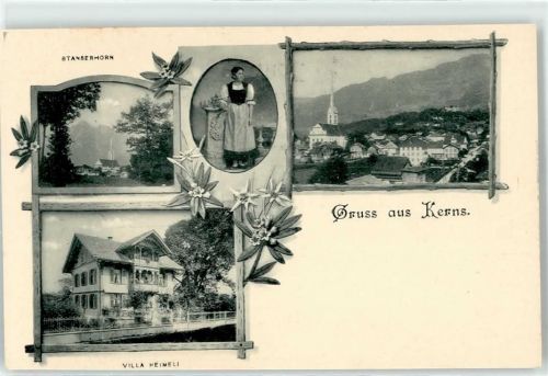 6064 Kerns - Stanserhorn Villa Heimeli Tracht