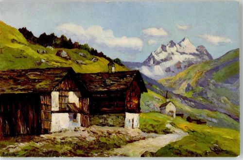 3718 Kandersteg Künstlerkarte