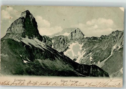 Eggstock 1907 Gebrauchsspuren Böser Faulen