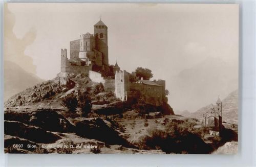 1950 Sion Montorge - Kirche AKU2