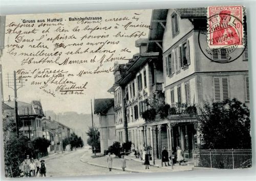 4950 Huttwil 1909 - Bahnhofstraße