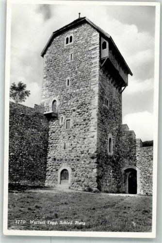 9630 Wattwil Foto AK Schloss Iberg